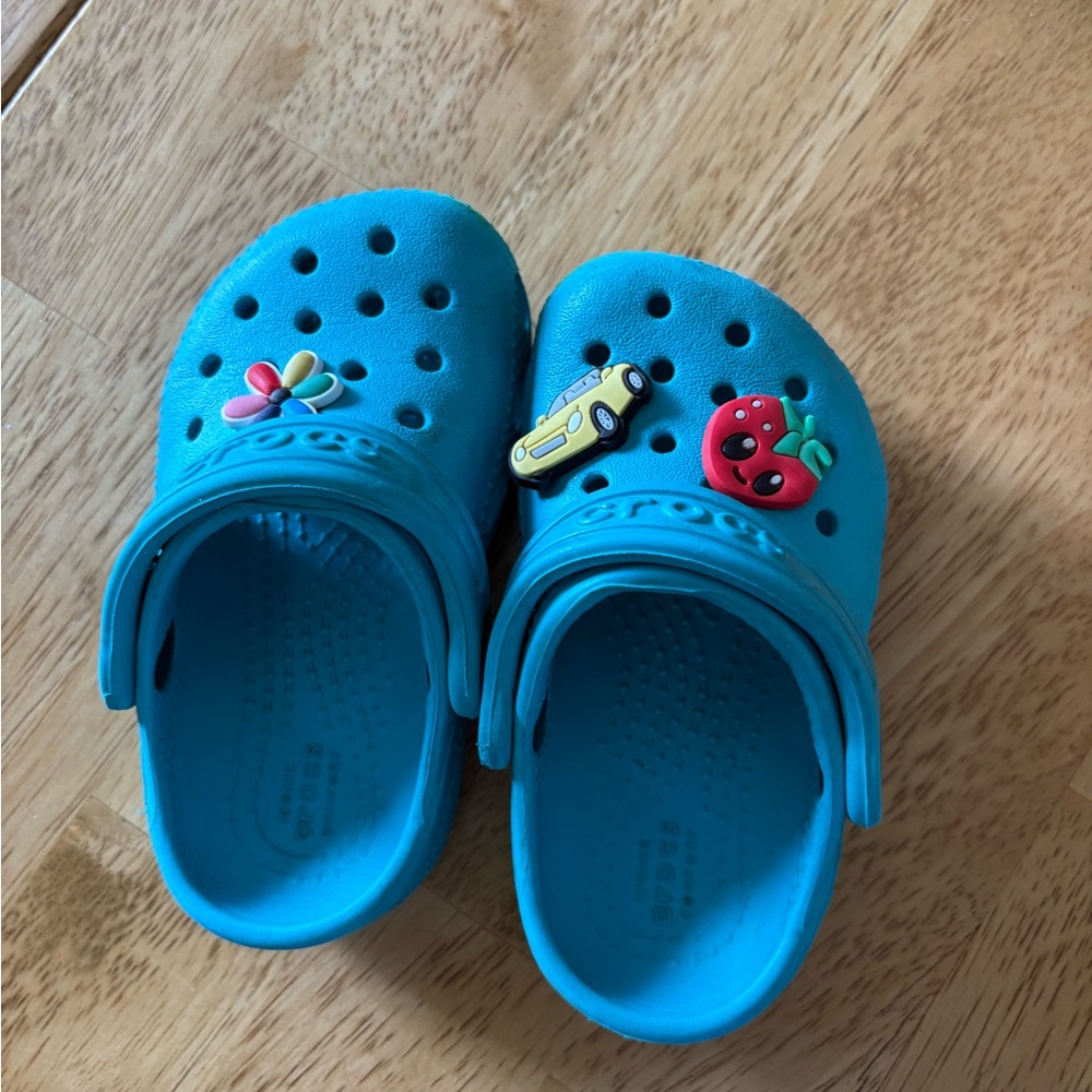 Toddler CROCS with charms